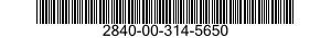 2840-00-314-5650  2840003145650 003145650