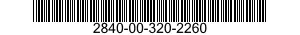 2840-00-320-2260  2840003202260 003202260