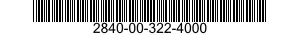 2840-00-322-4000  2840003224000 003224000