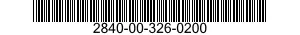 2840-00-326-0200  2840003260200 003260200