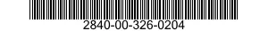 2840-00-326-0204  2840003260204 003260204