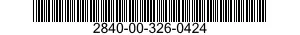 2840-00-326-0424  2840003260424 003260424