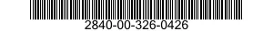 2840-00-326-0426  2840003260426 003260426