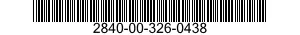 2840-00-326-0438  2840003260438 003260438