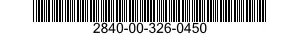 2840-00-326-0450  2840003260450 003260450