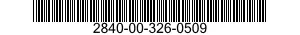 2840-00-326-0509  2840003260509 003260509