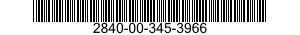 2840-00-345-3966 SUPPORT,TURBINE COMPONENT,AIRCRAFT GAS TURBINE ENGINE 2840003453966 003453966