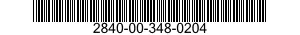 2840-00-348-0204  2840003480204 003480204