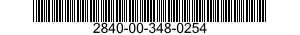 2840-00-348-0254  2840003480254 003480254