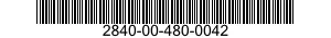 2840-00-480-0042  2840004800042 004800042