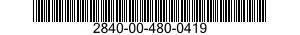 2840-00-480-0419  2840004800419 004800419
