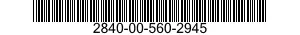2840-00-560-2945 COVER,DIFFUSER CASE 2840005602945 005602945
