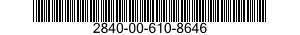 2840-00-610-8646 NOZZLE,TURBINE,AIRCRAFT GAS TURBINE ENGINE 2840006108646 006108646