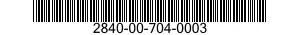 2840-00-704-0003  2840007040003 007040003