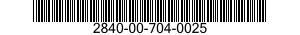 2840-00-704-0025  2840007040025 007040025