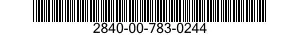 2840-00-783-0244 CASE AND NOZZLE ASSEMBLY,TURBINE,AIRCRAFT GAS TURBINE ENGINE 2840007830244 007830244