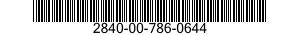 2840-00-786-0644  2840007860644 007860644