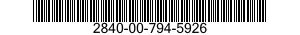 2840-00-794-5926  2840007945926 007945926