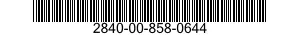 2840-00-858-0644  2840008580644 008580644