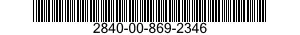 2840-00-869-2346 VANE,COMPRESSOR,AIRCRAFT GAS TURBINE ENGINE 2840008692346 008692346