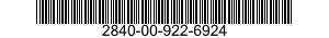 2840-00-922-6924 VANE,COMPRESSOR STATOR,TURBINE E 2840009226924 009226924