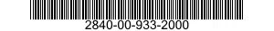 2840-00-933-2000 BLADE,COMPRESSOR,AIRCRAFT GAS TURBINE ENGINE 2840009332000 009332000