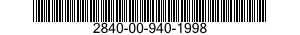 2840-00-940-1998 BRACKET,PLATE,INSTR 2840009401998 009401998