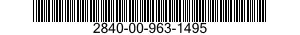 2840-00-963-1495 VANE,COMPRESSOR,AIRCRAFT GAS TURBINE ENGINE 2840009631495 009631495