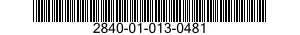 2840-01-013-0481 SEAL,AIR,AIRCRAFT GAS TURBINE ENGINE 2840010130481 010130481