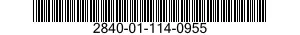 2840-01-114-0955 VANE ASSEMBLY,FAN,AIRCRAFT GAS TURBINE ENGINE 2840011140955 011140955