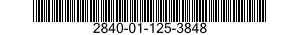2840-01-125-3848 NOZZLE SEGMENT,TURBINE,AIRCRAFT GAS TURBINE ENGINE 2840011253848 011253848