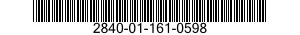 2840-01-161-0598 VANE,COMPRESSOR,AIRCRAFT GAS TURBINE ENGINE 2840011610598 011610598