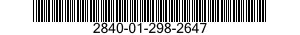 2840-01-298-2647 PLATE,COMPONENT MOUNTING,AIRCRAFT GAS TURBINE ENGINE 2840012982647 012982647