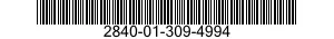 2840-01-309-4994 VANE,COMPRESSOR STATOR,TURBINE ENGINE 2840013094994 013094994