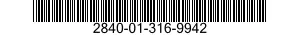 2840-01-316-9942 SEAL,AIR,AIRCRAFT GAS TURBINE ENGINE 2840013169942 013169942