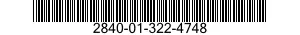 2840-01-322-4748 SHROUD SEGMENT,TURBINE,AIRCRAFT GAS TURBINE ENGINE 2840013224748 013224748