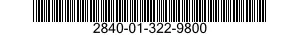 2840-01-322-9800 VANE,COMPRESSOR,AIRCRAFT GAS TURBINE ENGINE 2840013229800 013229800