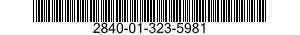 2840-01-323-5981 SUPPORT,TURBINE COMPONENT,AIRCRAFT GAS TURBINE ENGINE 2840013235981 013235981