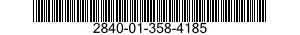 2840-01-358-4185 SHROUD SEGMENT,TURBINE,AIRCRAFT GAS TURBINE ENGINE 2840013584185 013584185