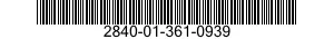 2840-01-361-0939 VANE ASSEMBLY,FAN,AIRCRAFT GAS TURBINE ENGINE 2840013610939 013610939