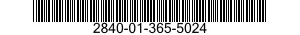 2840-01-365-5024 BLADE,FAN,AIRCRAFT GAS TURBINE ENGINE 2840013655024 013655024