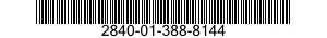 2840-01-388-8144 SHROUD SEGMENT,TURBINE,AIRCRAFT GAS TURBINE ENGINE 2840013888144 013888144