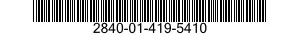 2840-01-419-5410 SPACER,TURBINE ROTOR,AIRCRAFT GAS TURBINE ENGINE 2840014195410 014195410