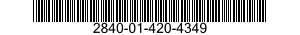2840-01-420-4349 SEAL,AIR,AIRCRAFT GAS TURBINE ENGINE 2840014204349 014204349