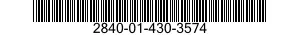 2840-01-430-3574 PLATE,COOLING,TURBINE ENGINE 2840014303574 014303574