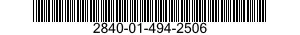 2840-01-494-2506 SHROUD SEGMENT,TURBINE,AIRCRAFT GAS TURBINE ENGINE 2840014942506 014942506