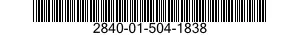 2840-01-504-1838 SHAFT,TURBINE,AIRCRAFT GAS TURBINE ENGINE 2840015041838 015041838