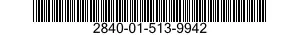 2840-01-513-9942 NOZZLE SEGMENT,TURBINE,AIRCRAFT GAS TURBINE ENGINE 2840015139942 015139942