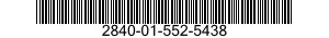 2840-01-552-5438 BLADE,COMPRESSOR,AIRCRAFT GAS TURBINE ENGINE 2840015525438 015525438