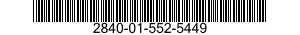 2840-01-552-5449 BLADE,COMPRESSOR,AIRCRAFT GAS TURBINE ENGINE 2840015525449 015525449